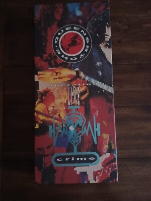 Queensryche: Operation Live Crime Box Set VHS Video + CD & Book