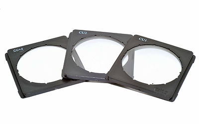 Close up Filter Set +1 2 & +4 Japanese Glass Filters Cokin A Compatible
