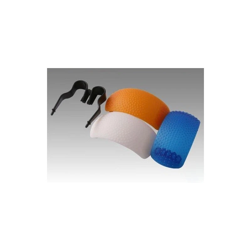 Diffuseur Blanc, Orange et Bleu pour Flash Pop-Up - Photo 2/3