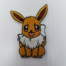 Pokemon Eevee Sitting embroidered Patch 2 1/2 inches tall