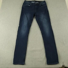 The Perfect Jean NYC Jeans Mens 33x34 Slim Fit 5-Pocket Stretch Flex Denim Blue