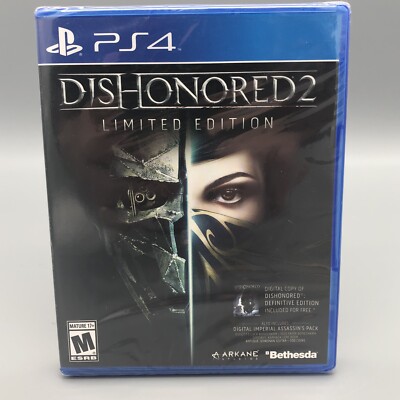 Dishonored 2: Limited Edition (PS4) ~ Brand New Sealed