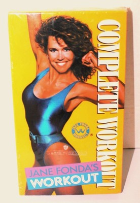 Jane Fondas  VHS Complete Aerobic Workout  Video 1989 New/Sealed