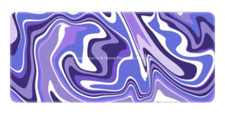 Gaming Mousepad Swirl Purple 40x80cm