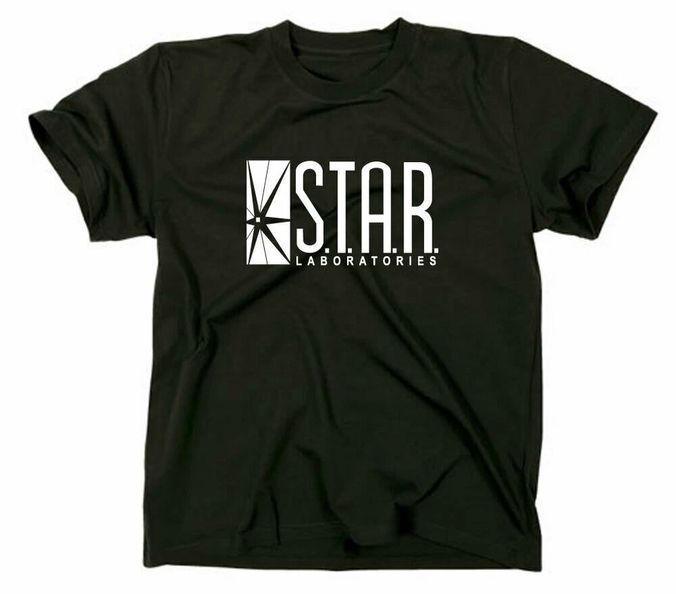 Star Laboratories Labs T-Shirt Logo Fanshirt Fan The Flash TV Serie - Imagen 2 de 4