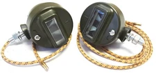 Ford GPW ✅(GPW-13200 GPW-13201) Military CatEye Blackout Grill Marker Light Set 