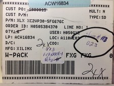 XC2VP30-5FG676C XILINX IC FPGA 416 I/O 676FBGA 1 UNIT