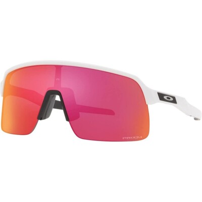 Oakley Sutro Lite Shield Sunglasses OO9463-2039 Matte White Prizm Field w/case