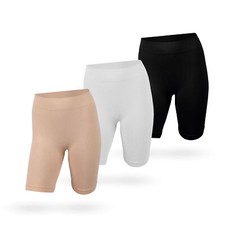 Miederpants Langbein Figurformende Miederhose Shapewear High Waist Stretch Slip