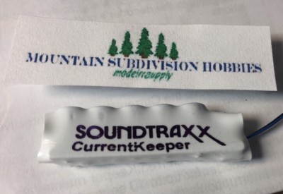 SoundTraxx 810160 CurrentKeeper II – Smaller Size! DCC Power Stabilizer