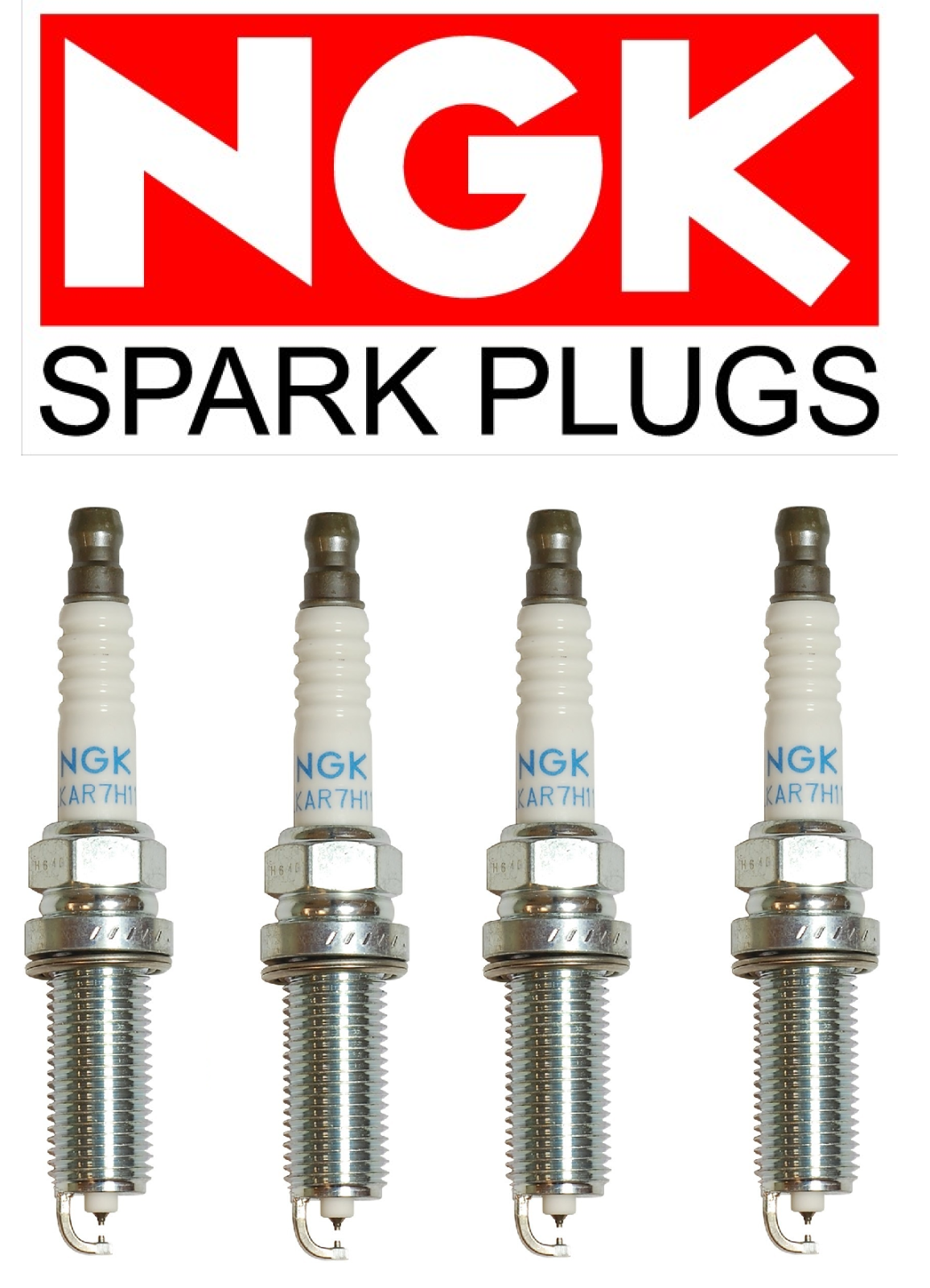4 NGK Laser Iridium Spark Plug for Acura & Honda DILKAR7G11GS
