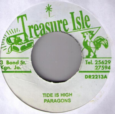 ジャマイカ7” The Paragons Tide Is High DR2213 Treasure Isle /00080 7
