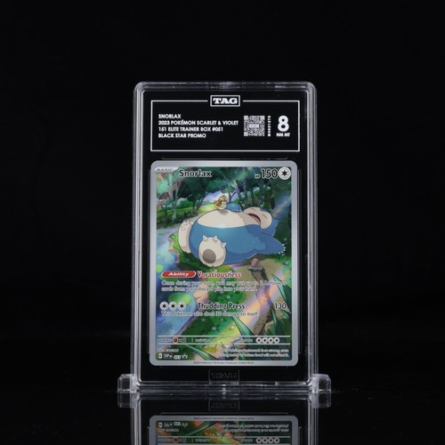 Snorlax graded TAG 8 for sale on eBay