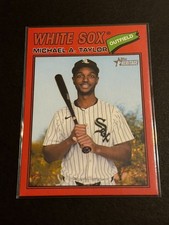2026 Topps Heritage - Michael Taylor #45 Red Border