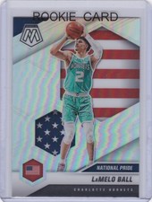 LAMELO BALL ROOKIE CARD 2020 Mosaic NBA Basketball SILVER PRIZM VARIATION $$ RC!