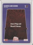 2026 Bo Jackson Battle Arena Play Card #PL-8 Sacrifice And Scheme 1st Edition GM