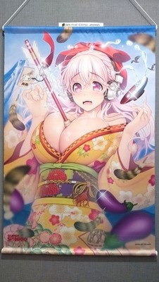 [Tapestry Wall scroll] Super Sonico 's First Dream of 2018 C93 B2 size  Japan