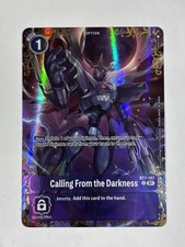 Digimon TCG Calling From The Darkness BT7-107 Alternate Art LP