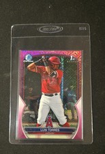 2023 Bowman Chrome - Prospects Luis Torres #BCP-155 Pink Mojo Refractor /199...