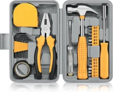 Tool Kit for Household, Office & Garage - General Repair Small Hand Tool Set wit