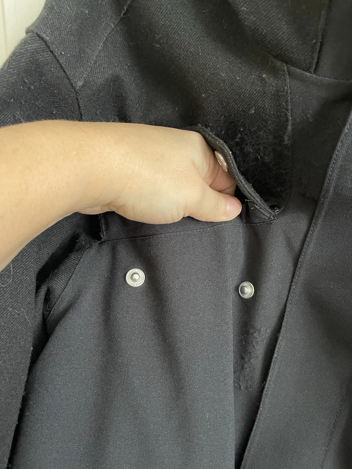 Merrell Selectxdry Warm Coat Black Hooded Men’s Size Small - Image 4 of 4