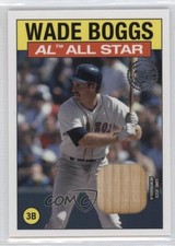 2021 Topps 1986 Topps All-Star Baseball Relics Wade Boggs #86ASRWB HOF qf8