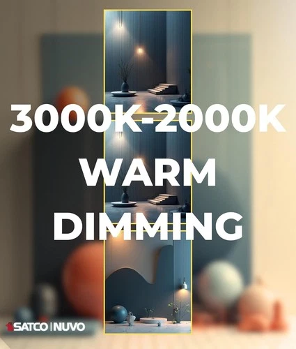 Satco S12155 - 8 Watt G40 Warm to Dim LED Light Bulbs  - 120 Volt (6 pack) - Picture 4 of 4