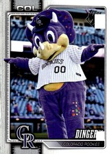 2026 Topps #M-4 Dinger Mascots
