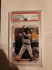 2019 Bowman - Chrome Prospects Marco Luciano #BCP-82 (RC)