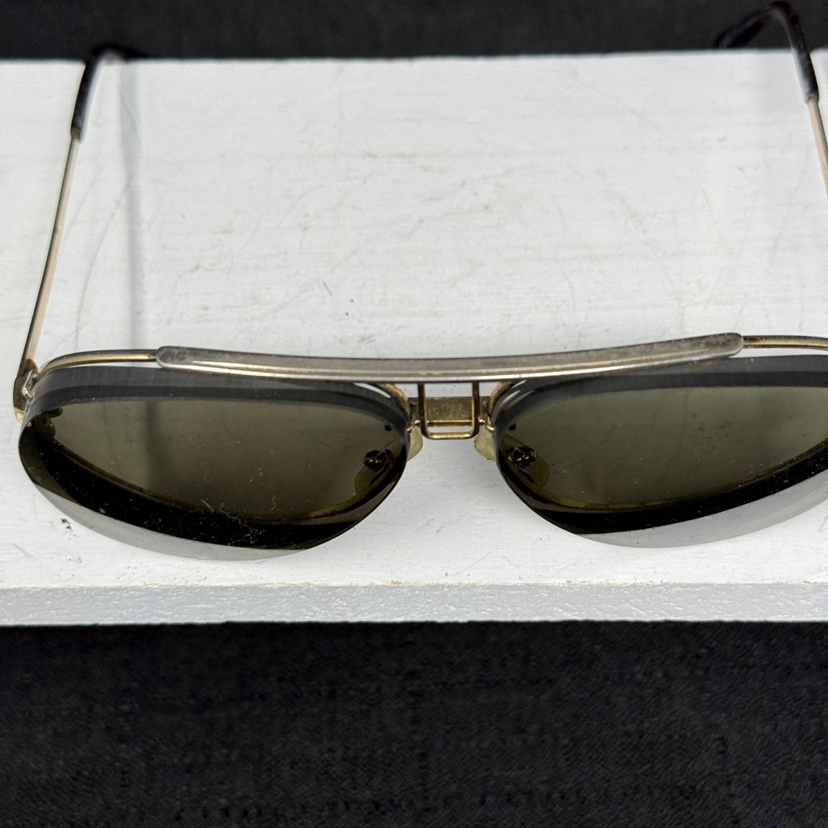Sunglasses vintage Daytona Cottet France Aviator-pilot- collectible-Lenses VTG Cottet Daytona Aviator Sunglasses 135 Frame ONLY Made in  main image 4