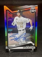 2022 Panini Elite Extra Edition #25 Spencer Jones Prime Numbers Auto #/67🔥
