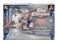 2025 TOPPS CHROME FOOTBALL DELIGHT BOX
