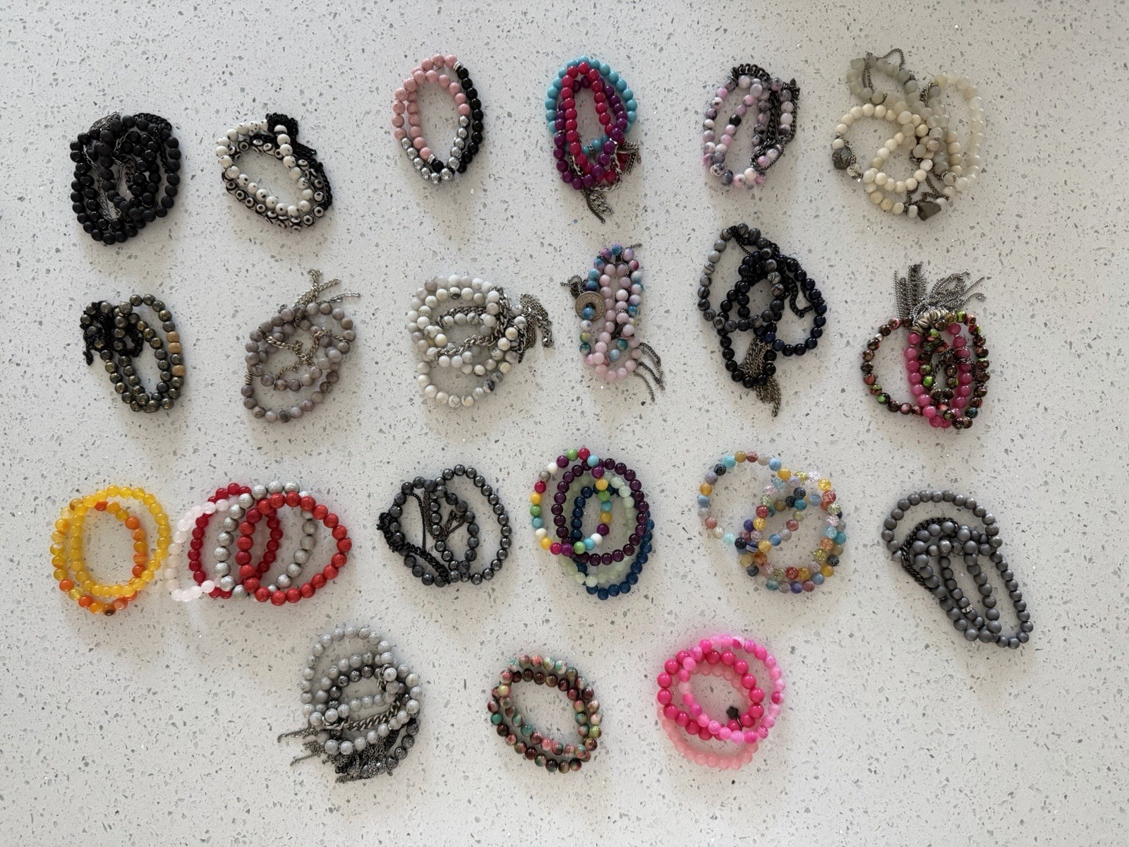 bead bracelets - image 1