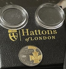 Sovereign Gold Proof Coin Quarter 2018 - Hattons of London - Complete With Box