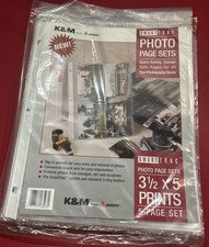 Avery K M SmartTrac Photo 5-Page Sets 3-1/2 x 5, 2-4x6, 5-8x10 NIB
