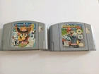 Mario Party 2 & Mario Kart 64 Nintendo 64 N64 Games Made in Japan NOT TESTED