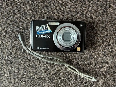 Panasonic Lumix DMC‑FS15 Digital Camera 12.1MP Leica 5x Zoom Black