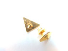 older pin/ tie tack: Telephone Pioneer of America 1875-1911 w/ blue telephone — photo 5