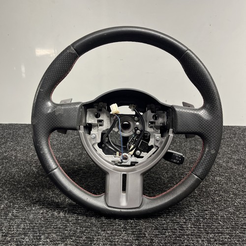 ☑️ 2013-2016 SCION FRS Subaru BRZ OEM Steering wheel Red Stitched Shift Paddles