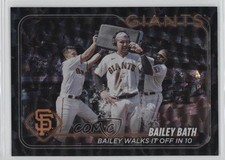2024 Topps Series 2 Super Box Black Foil Patrick Bailey Checklist #358 11gl