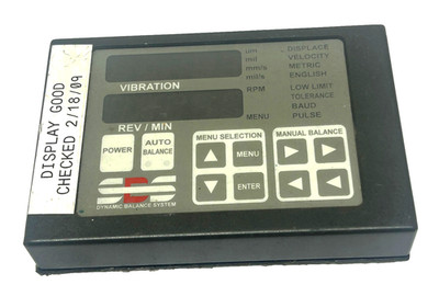 Dynamic Balance System SBS Control Keypad