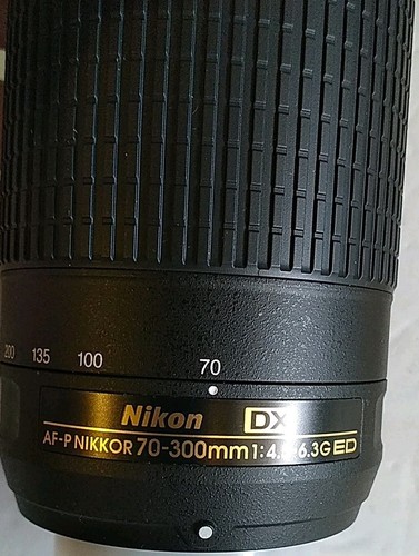 3 Nikon Lenses DX AF-S Nikkor 35mm 1:1.8g, AF-P 70-300 DX ED, AF-P 18-55mm W Bag - Picture 12 of 23