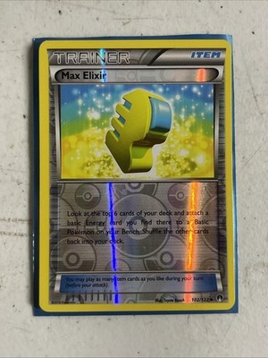 Max Elixir - 102/122 - Pokemon Breakpoint XY Reverse Holo Rare Card