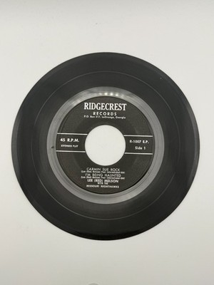 Lee Red Melson Missouri Nighthawks Ridgecrest R-1007 1961 Rockabilly EP 45
