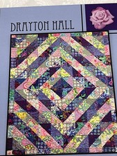 Shades of Purple and Yellow Complete Quilt Kit .  Top, Backing and Binding