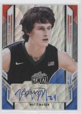 2021 Leaf Metal Portrait Red White & Blue Wave 6/7 Matt Mayer #PA-MM1 Auto 0rz7
