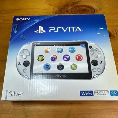 PSVita 2000 Silver Console 6253 From Japan