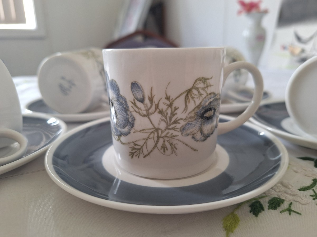 Tea set, Susan Cooper design, Glen Mist, Member of Wedgwood
