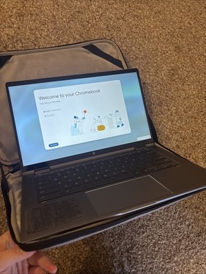 HP Chromebook x360 11 G3 EE 11.6'' Touch Screen - With AC Adapter