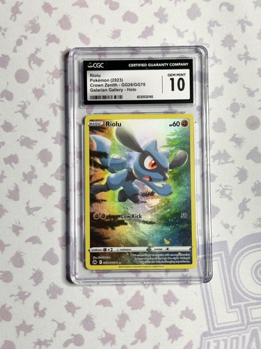 Riolu graded CGC 10 for sale on eBay